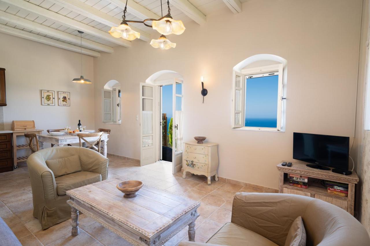 Blue Horizon Cottages Tzamarelata Buitenkant foto