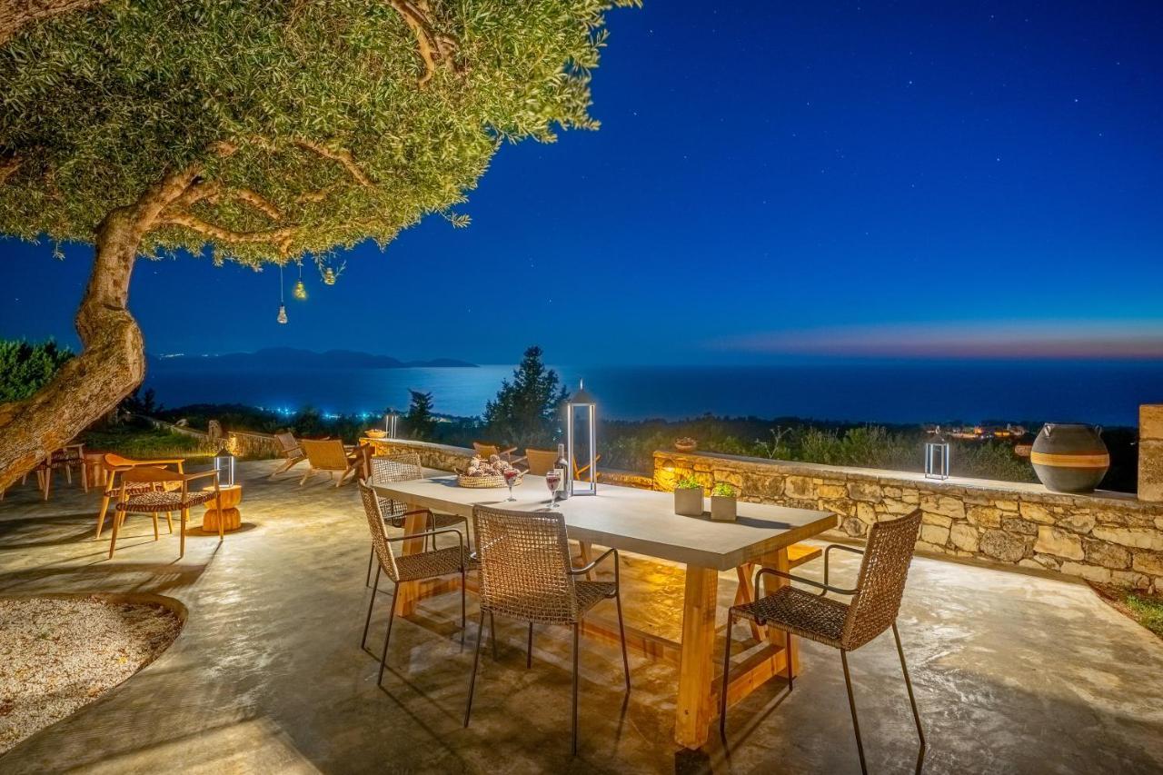 Blue Horizon Cottages Tzamarelata Buitenkant foto